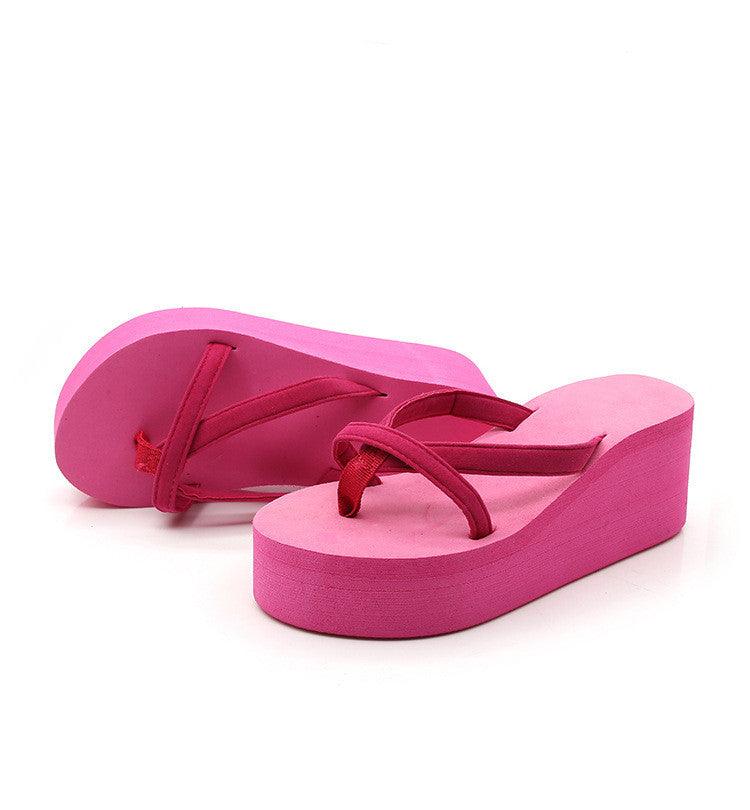 Wedge flip-flops Slippers - My Beach Kit