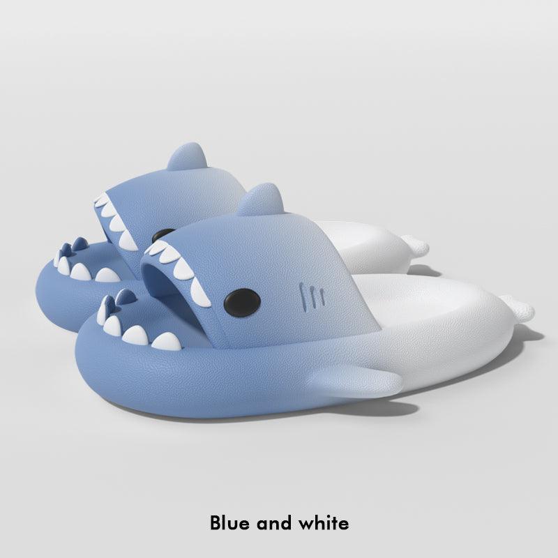 Gradient Shark Slippers Men's Home Bathroom Non-slip - My Beach Kit