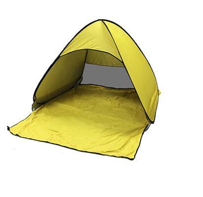 Sun Protection Automatically Set Up a Beach Tent - My Beach Kit