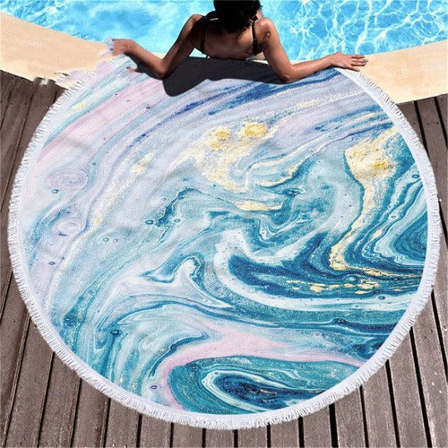 Marbling beach towel - My Beach Kit