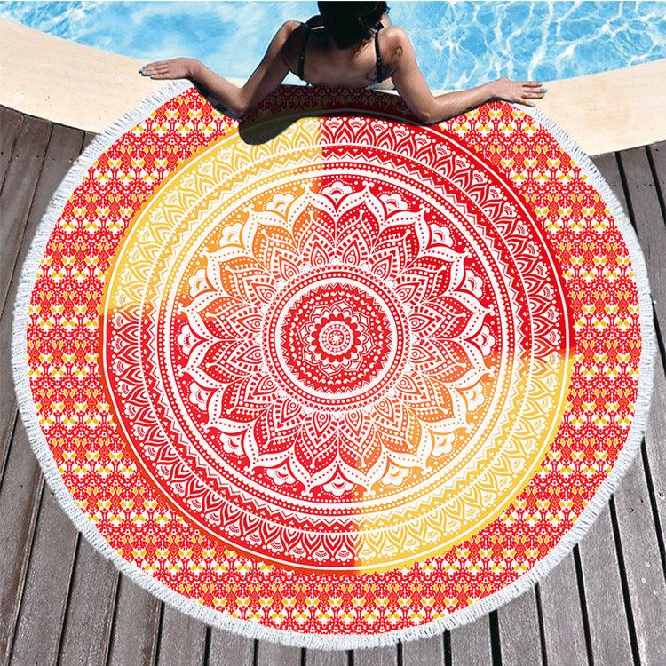 Printed Beach Towel Microfiber - My Beach Kit