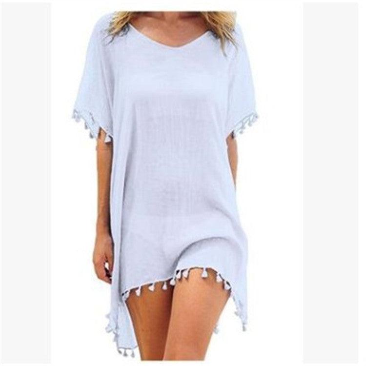 Women Blouses Beach Tunic Cover-Up Shirt - My Beach Kit