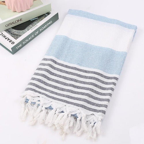 Cotton Striped Towel - My Beach Kit