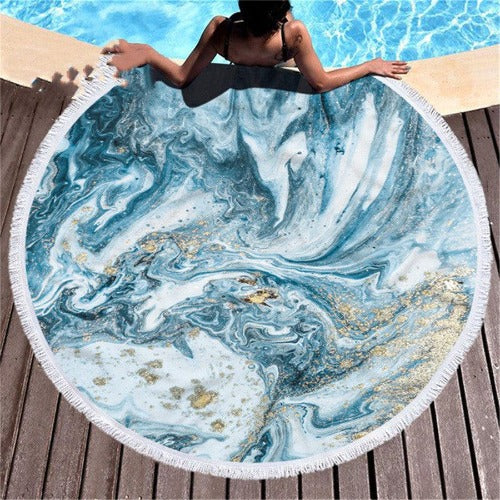 Marbling beach towel - My Beach Kit