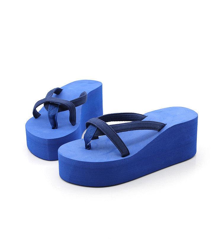 Wedge flip-flops Slippers - My Beach Kit