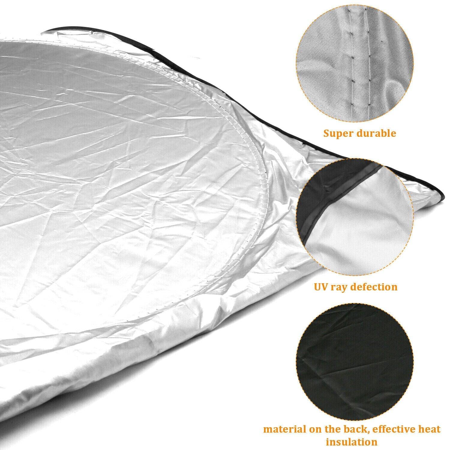 Foldable Car Front Rear Window Windshield Sun Shade Shield Cover Visor UV Block - My Beach Kit