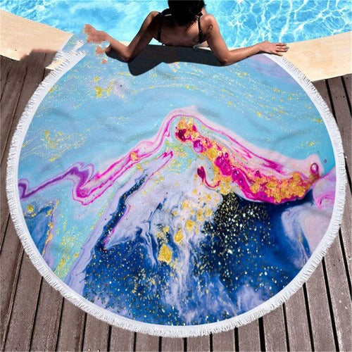 Marbling beach towel - My Beach Kit