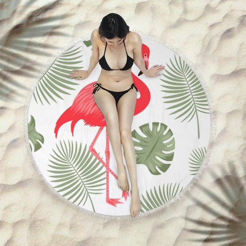 Fringed Beach Towel - My Beach Kit