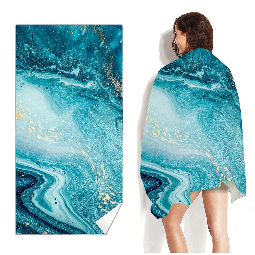 Fashion Microfiber Digital Print Beach Towel - My Beach Kit