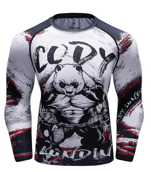 Rash Guard Men Beach & Bodybuilder Crossfit - My Beach Kit