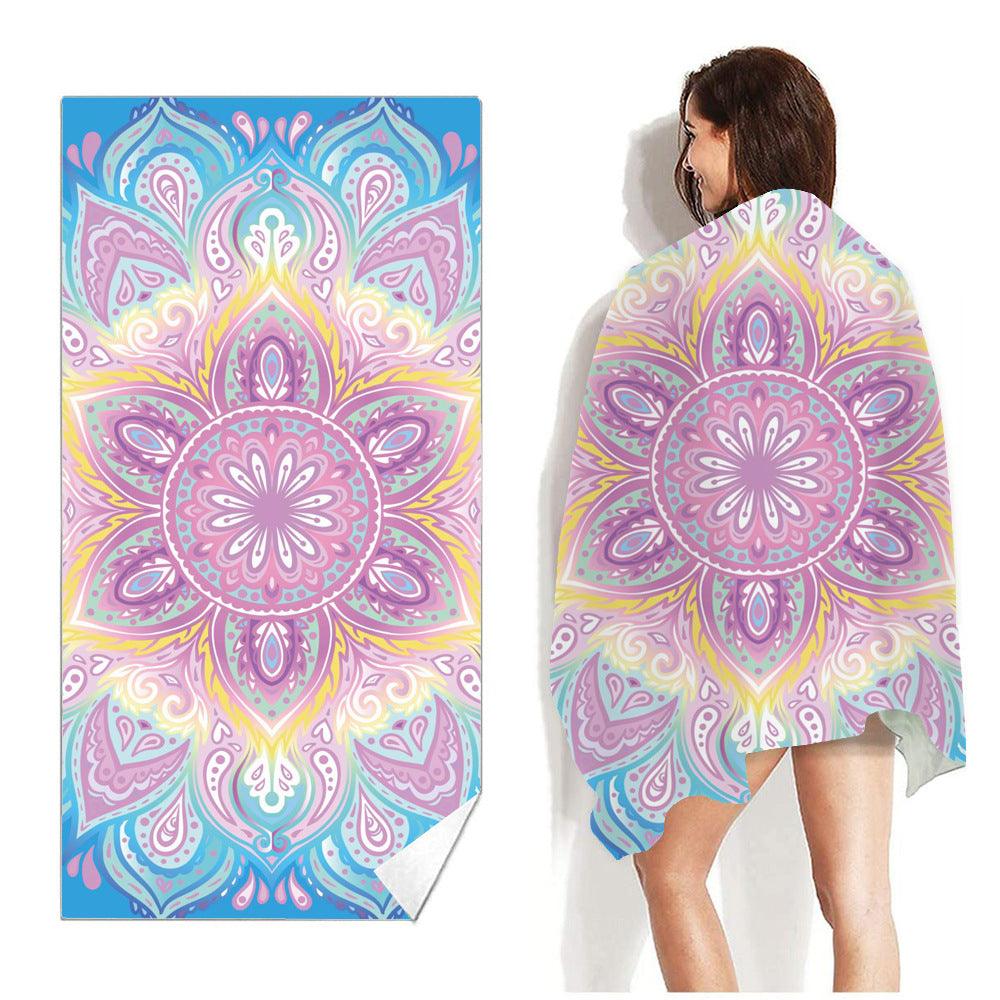 Fashion Microfiber Digital Print Beach Towel - My Beach Kit