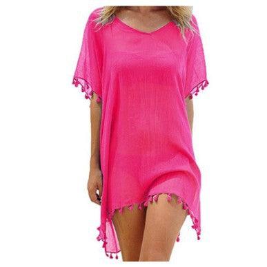 Women Blouses Beach Tunic Cover-Up Shirt - My Beach Kit