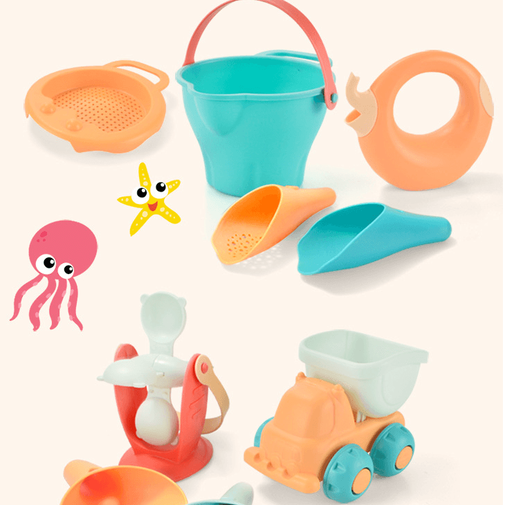 Soft Rubber Beach Toys - My Beach Kit