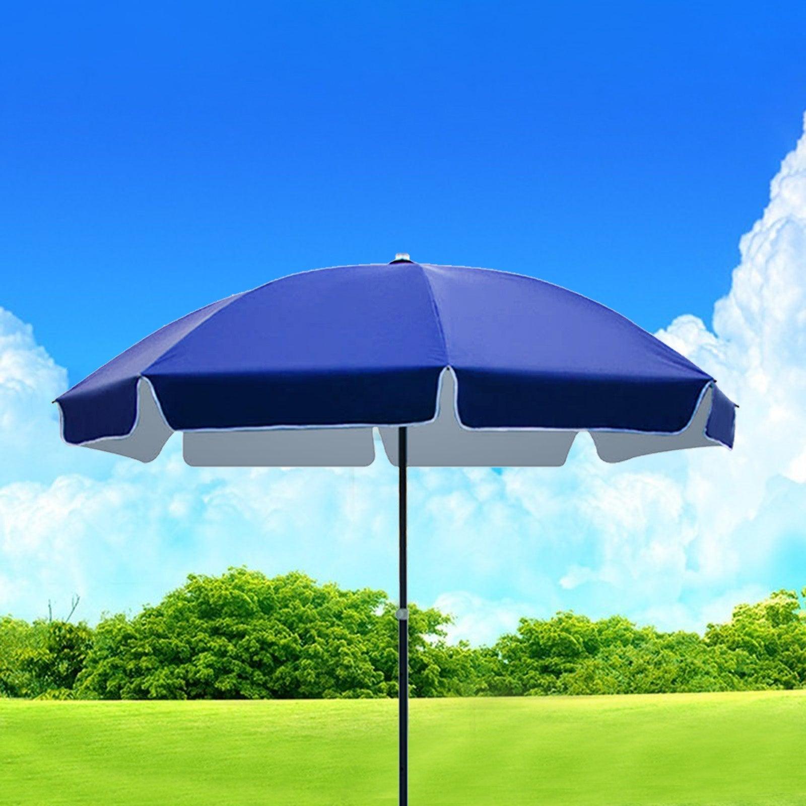 Simple Solid Color Outdoor Sunscreen Umbrella - My Beach Kit