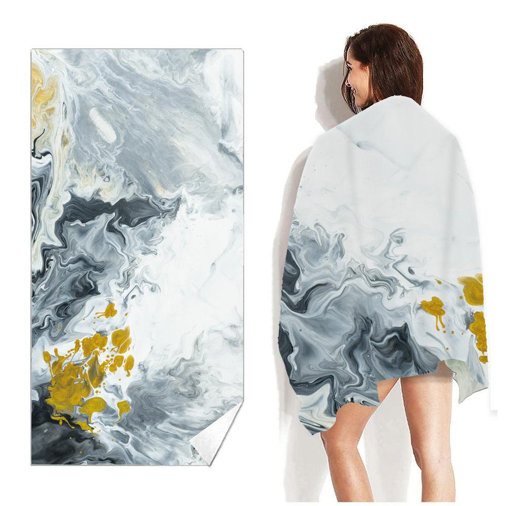 Fashion Microfiber Digital Print Beach Towel - My Beach Kit