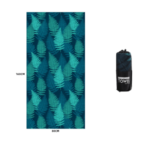 Printed Swim Microfiber Beach Towel - My Beach Kit